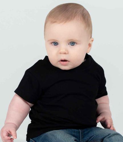 Larkwood Baby/Toddler Organic T-Shirt - BLK - 43435